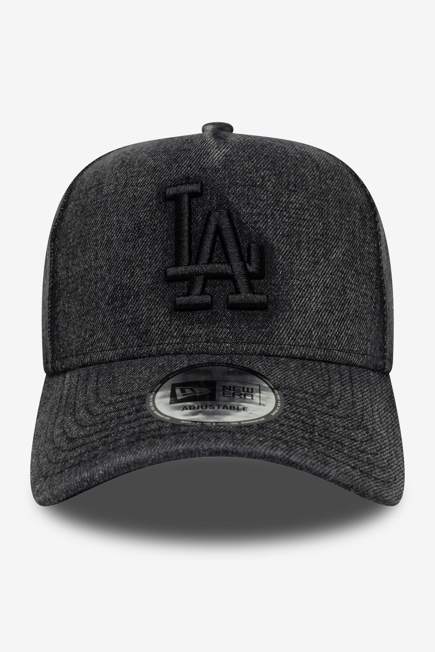 Snapback Cap - Black Denim