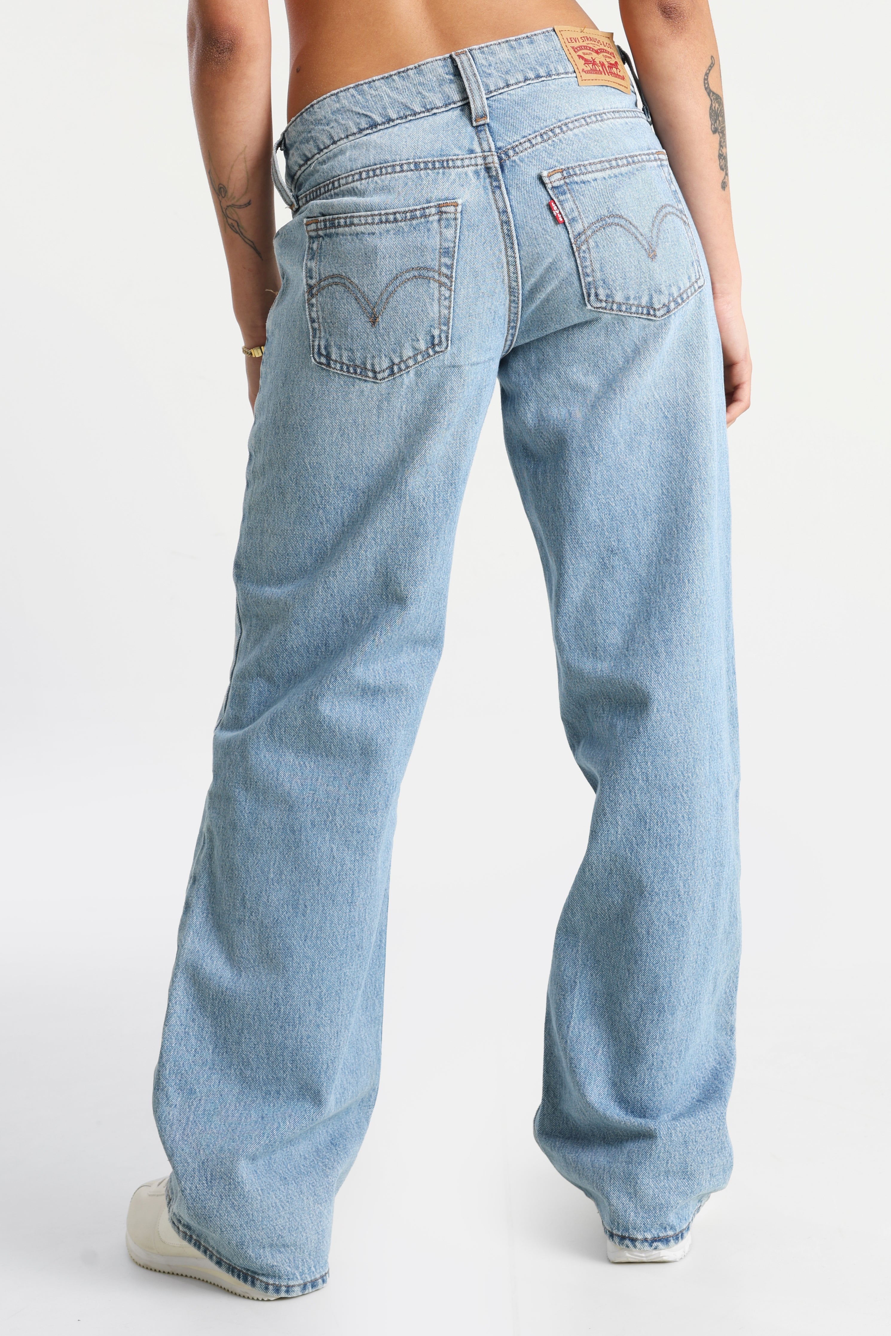 Superlow Loose Fit Jeans L32 - Blue Denim