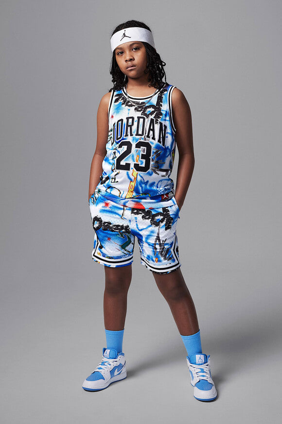 Short en maille Diamond - Hyper Cobalt