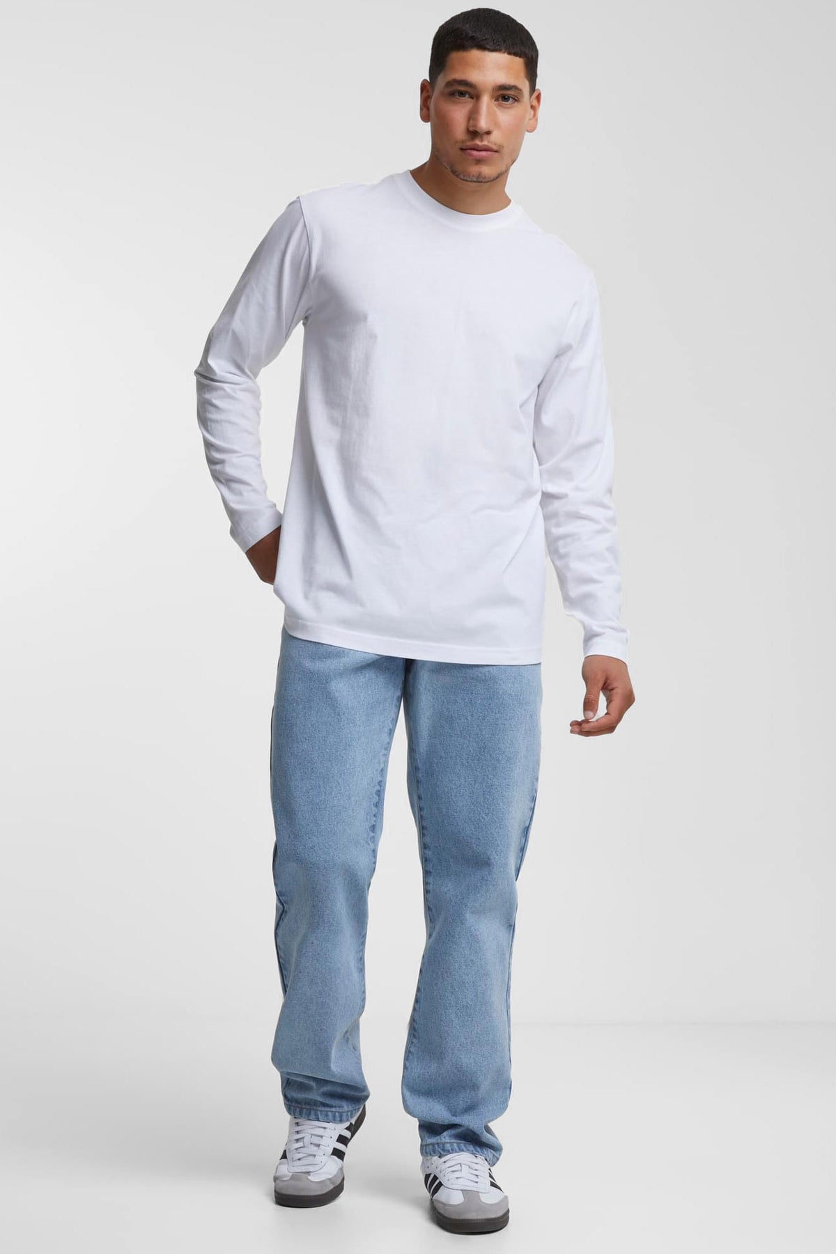 Langarmshirt - White