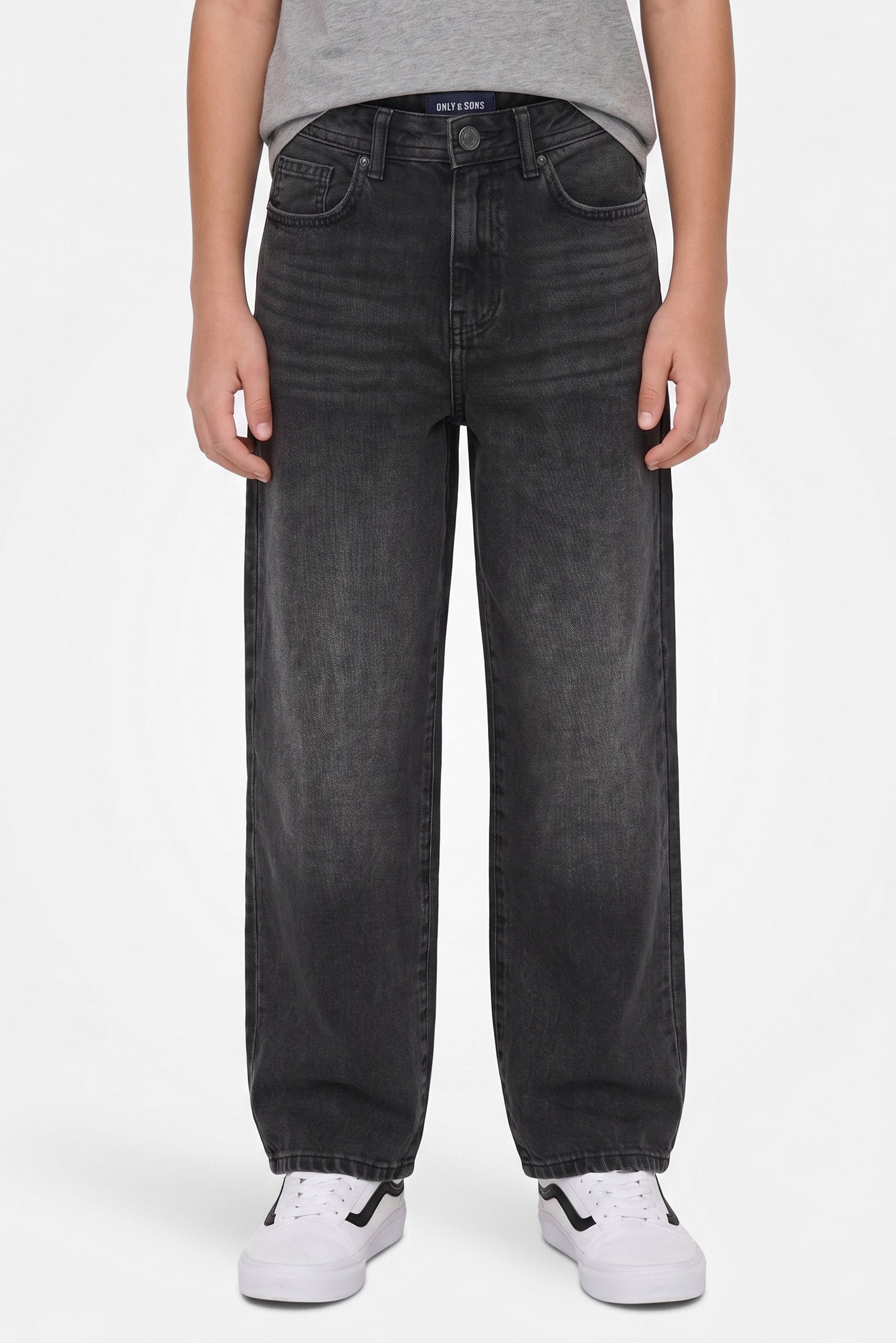 Jeans OSJFADE a vestibilità larga - Washed Black