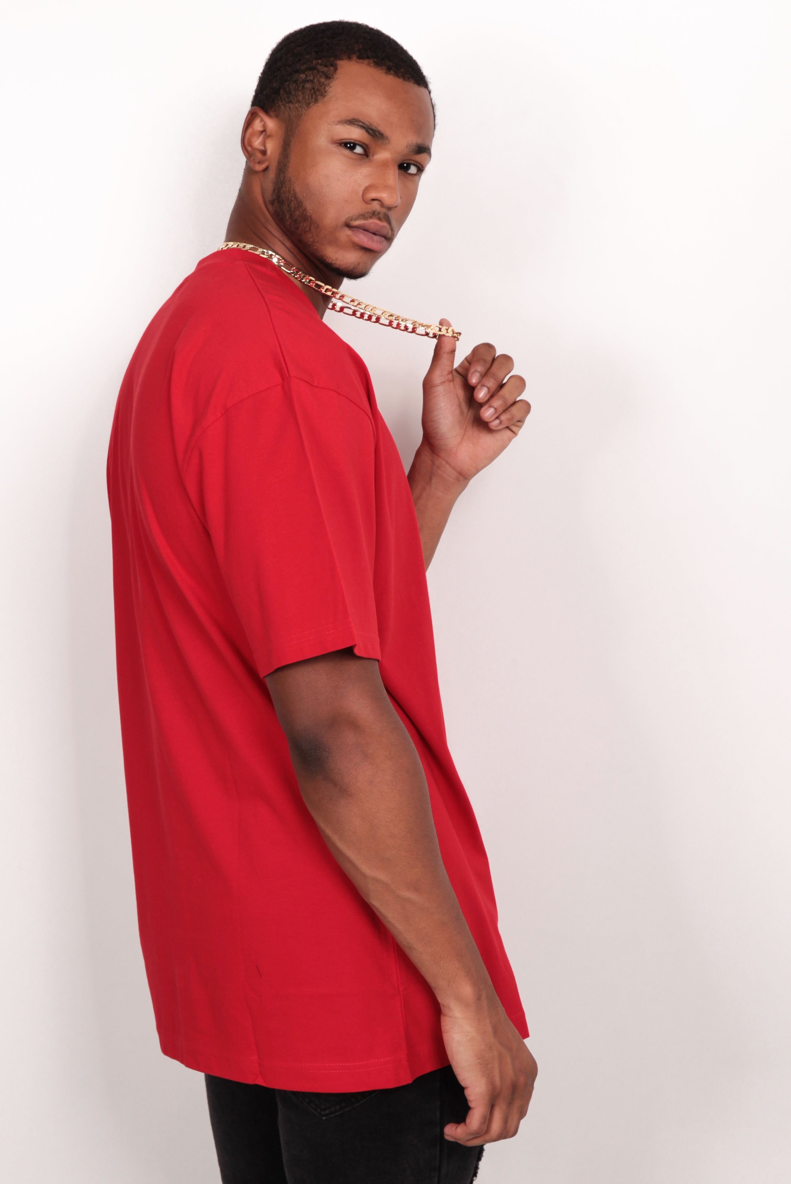 Oversize T-Shirt - Rot