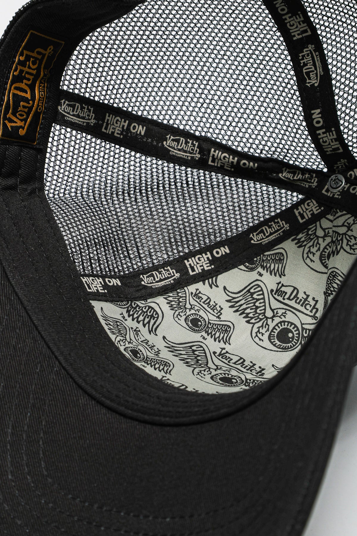 Boston trucker cap / snapback - Black