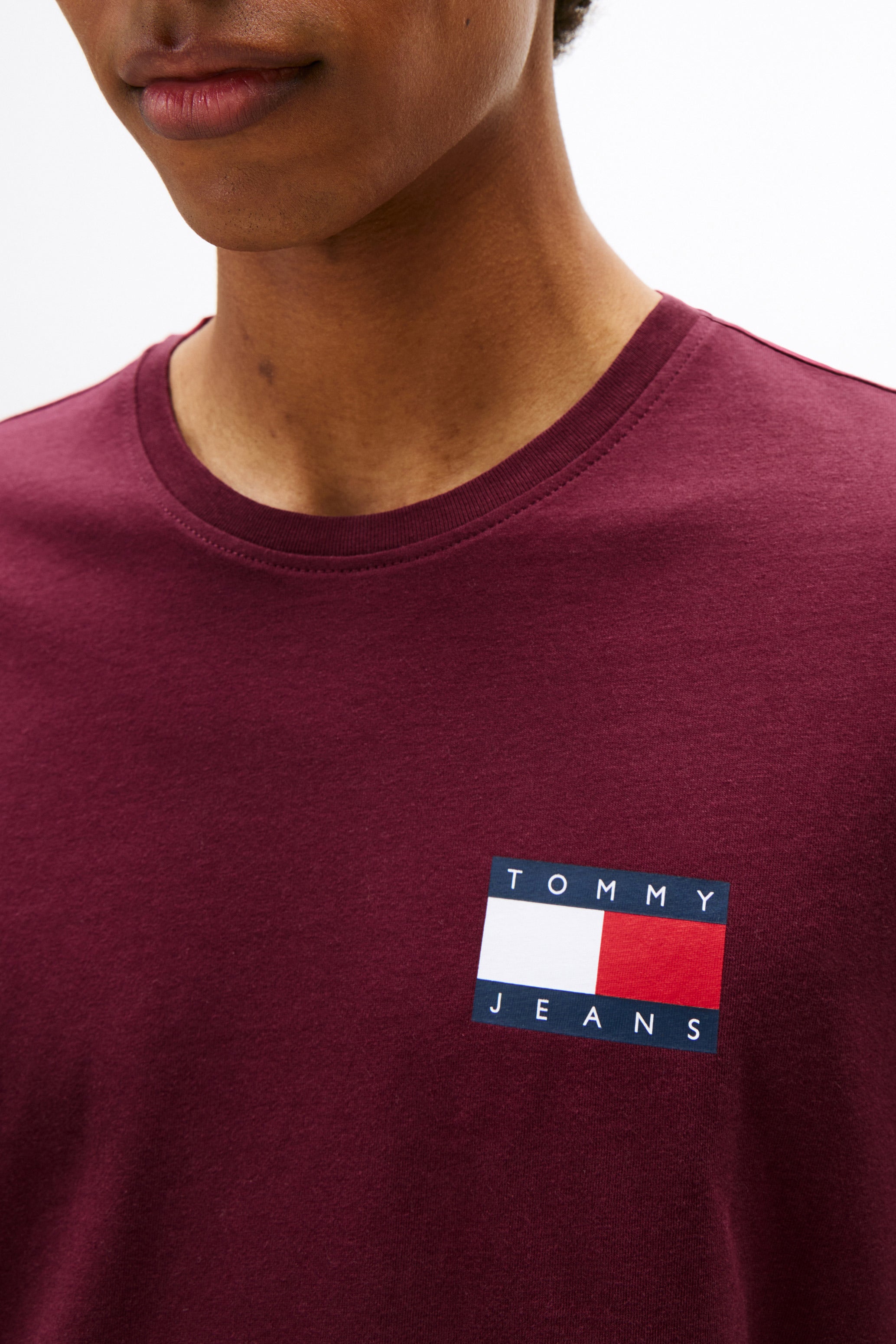 Essential Flag t-shirt - Red Wine
