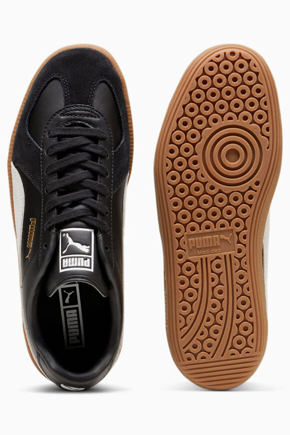 Army Trainer Sneaker - Black + White