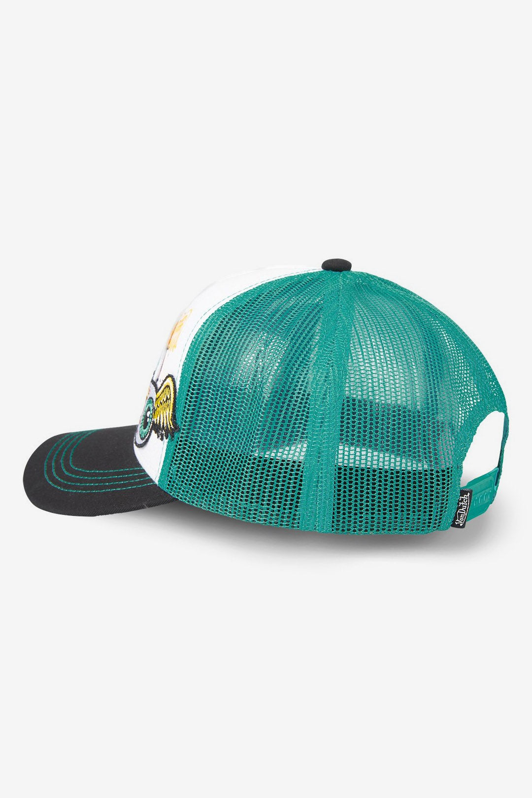 Cappellino trucker / snapback - White + Green + Black