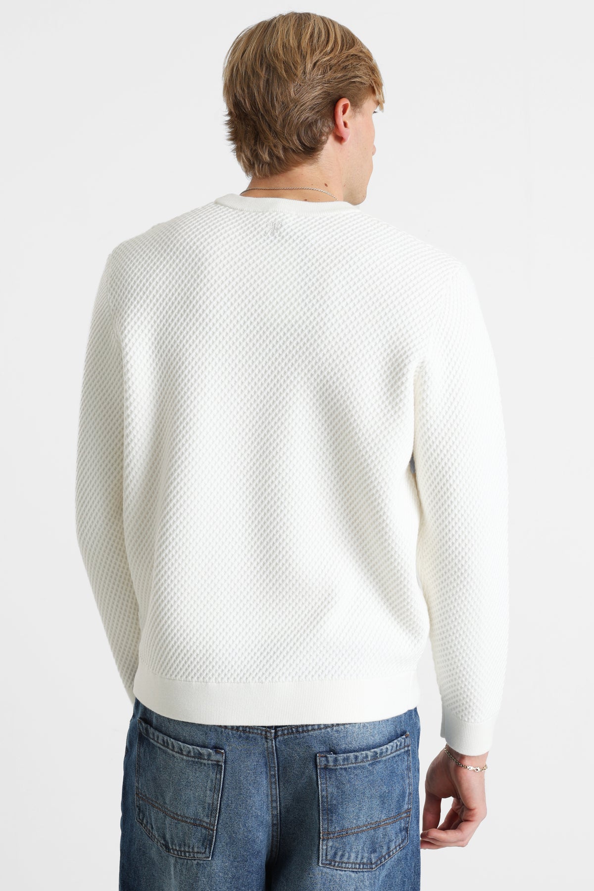 Pull en tricot - Ecru