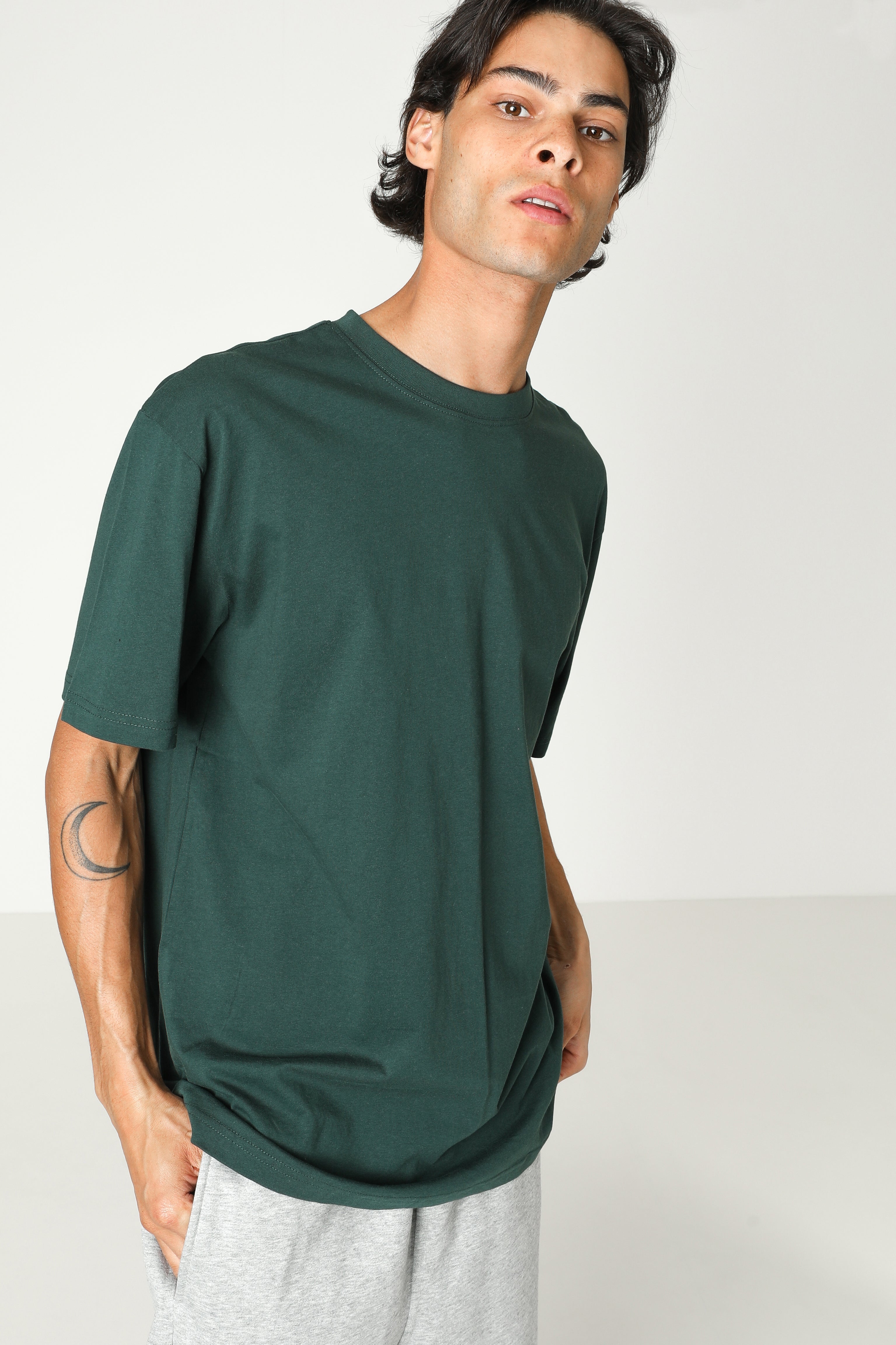 Oversize T-Shirt - Forest Grün