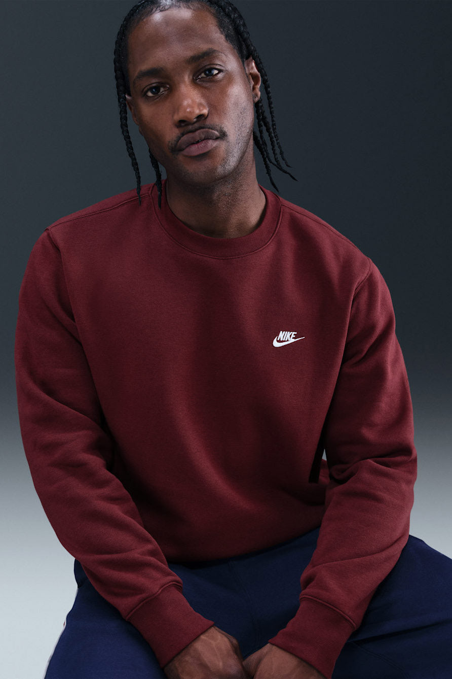 Sportswear Club Sweatshirt - Dark Team Red