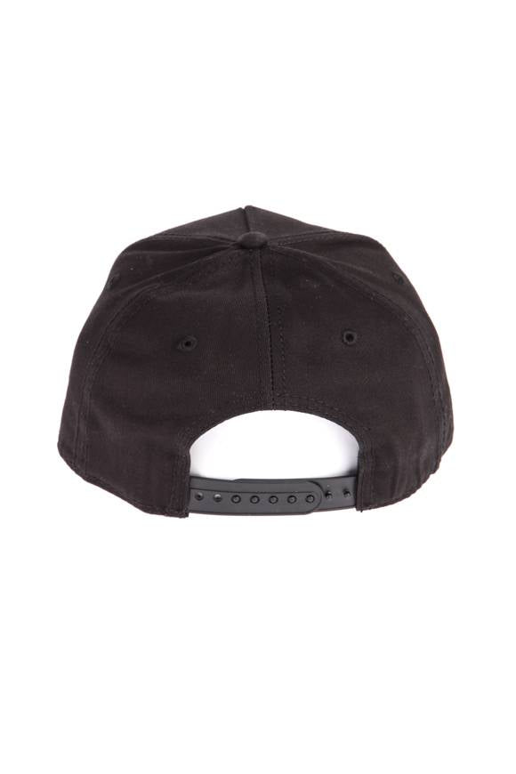 Adjustable Cap / Snapback - Black + White