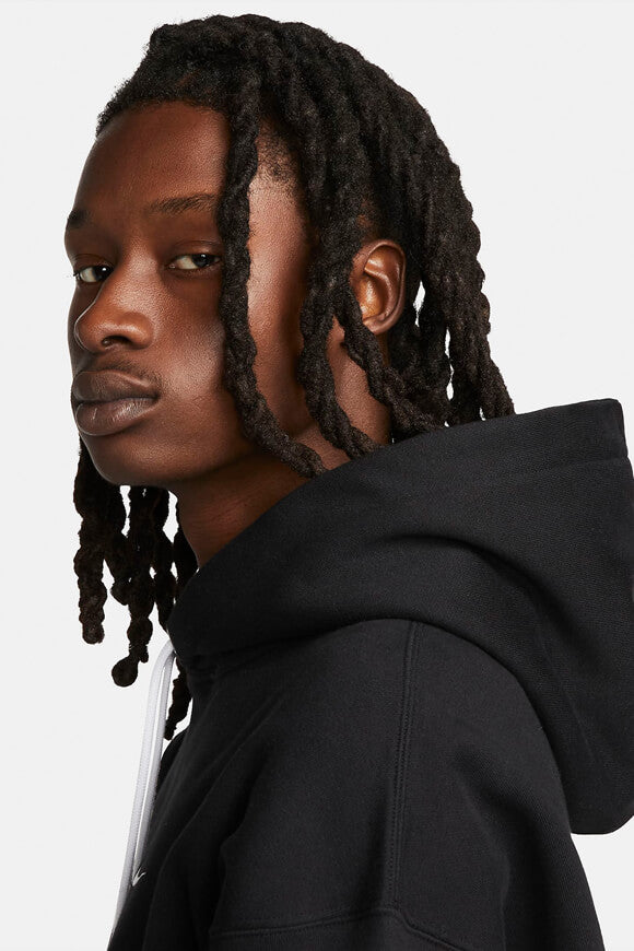Sweatshirt ample à capuchon - Black