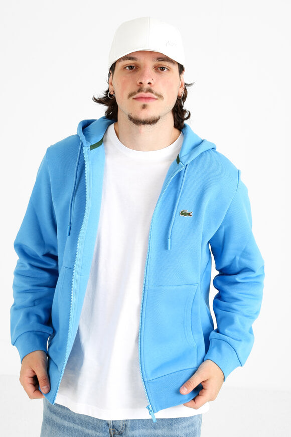 Kapuzensweatjacke - Argentine Blue