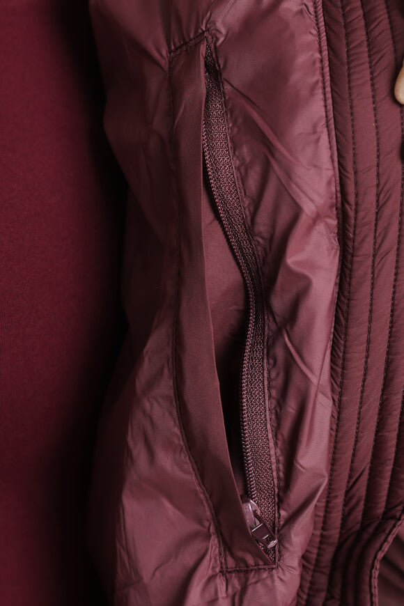 Puffermantel - Bordeaux