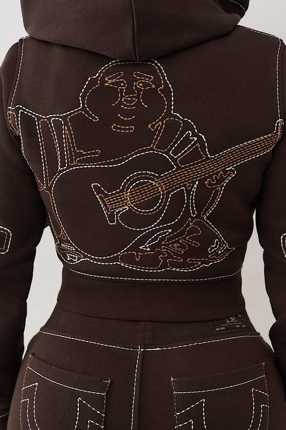 Giacca con cappuccio Anniversary - Ganache