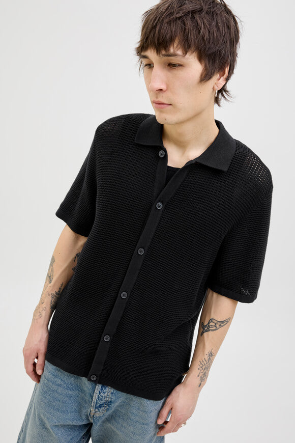 JORALMERIA chemise en tricot - Black