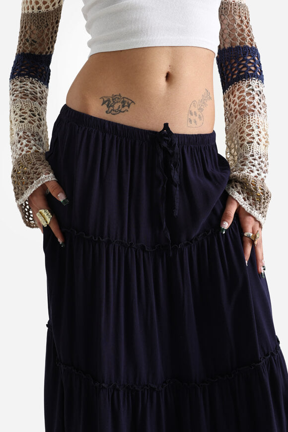 Maxi gonna - Blu navy