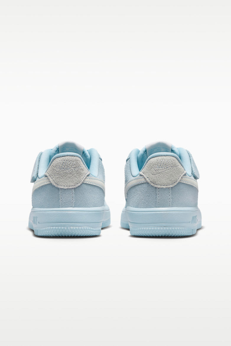 Force 1 EasyOn LV8 1 Kids Sneaker - Light Armory Blue + Pure Platinum