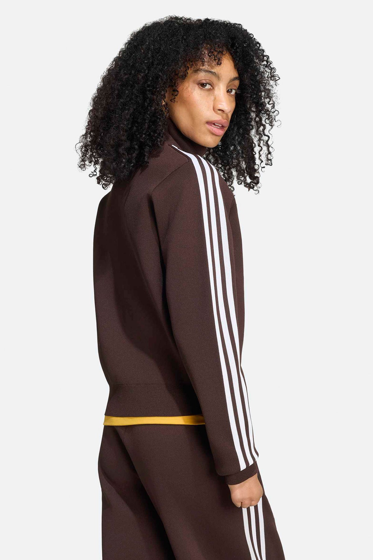 Adilenium knitted tracksuit jacket - Aurora Coffee