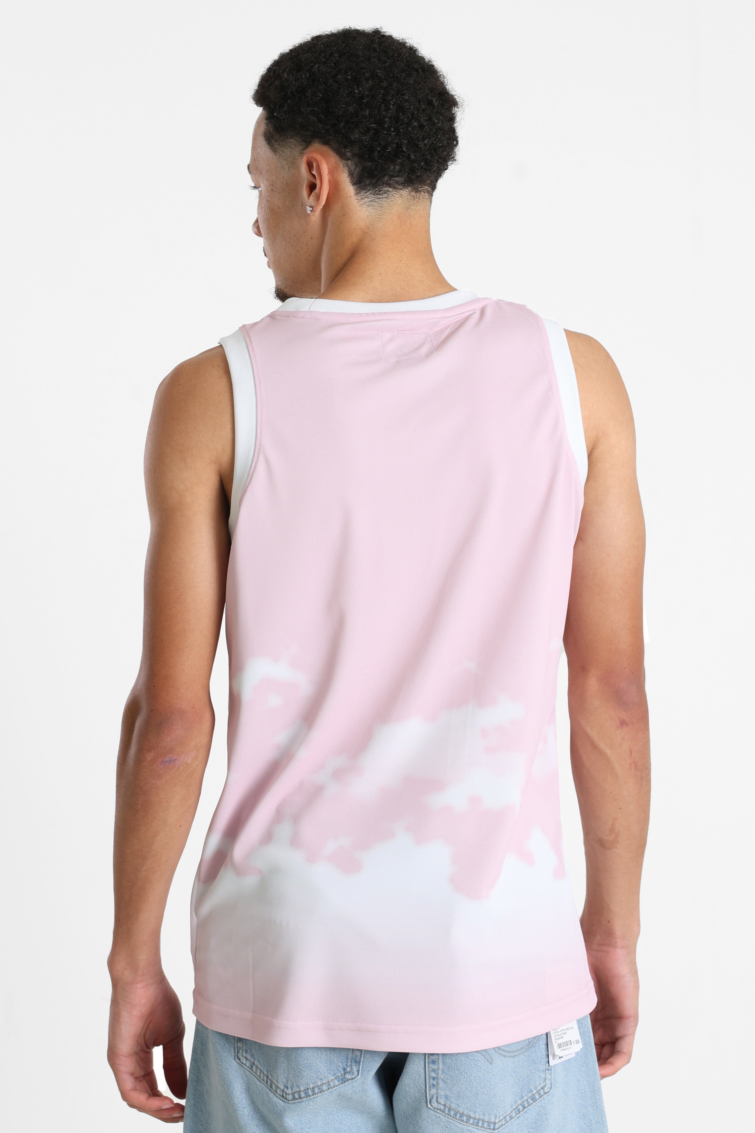 Mesh tank top - Light Pink
