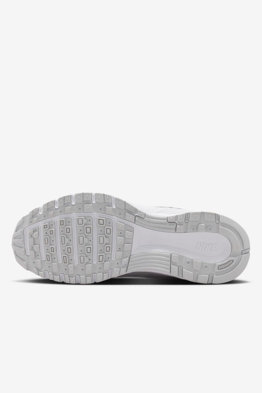 P-6000 Sneaker - White + Metallic Gold