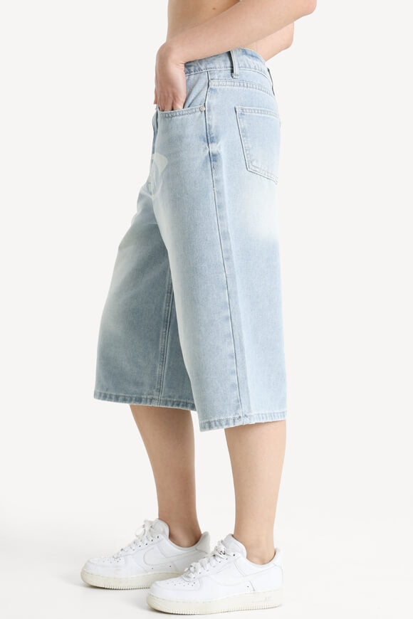 Short en jean - bleu clair