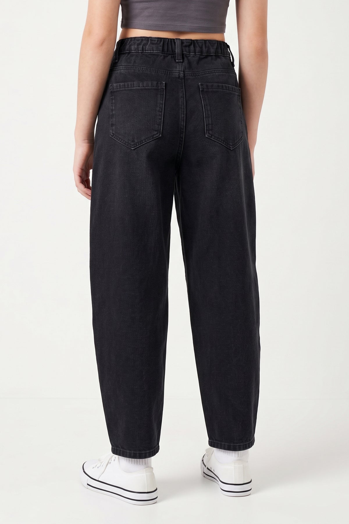 KOGCOMET Barrel Fit Jeans - Washed Black