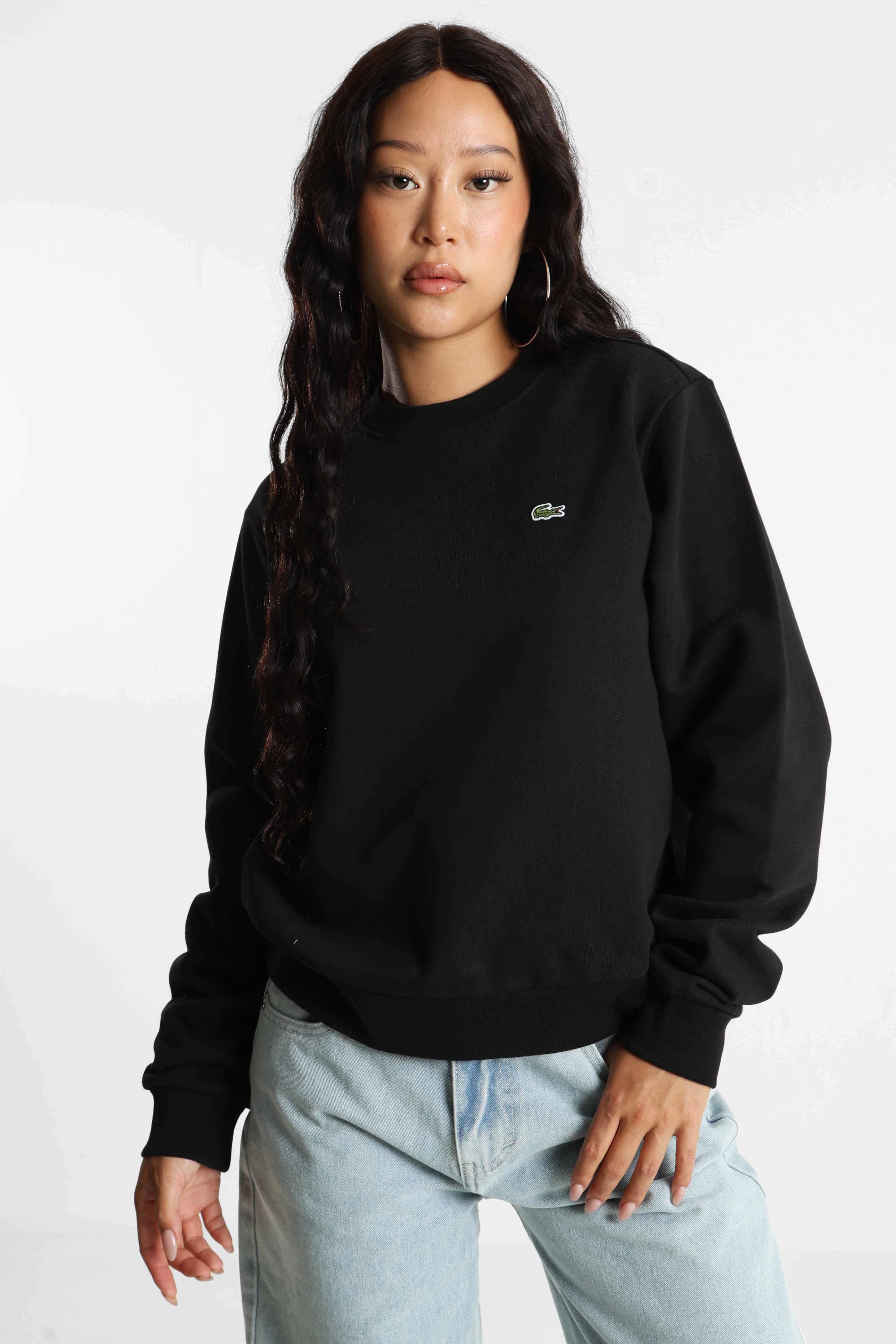 Felpa ampia - Black
