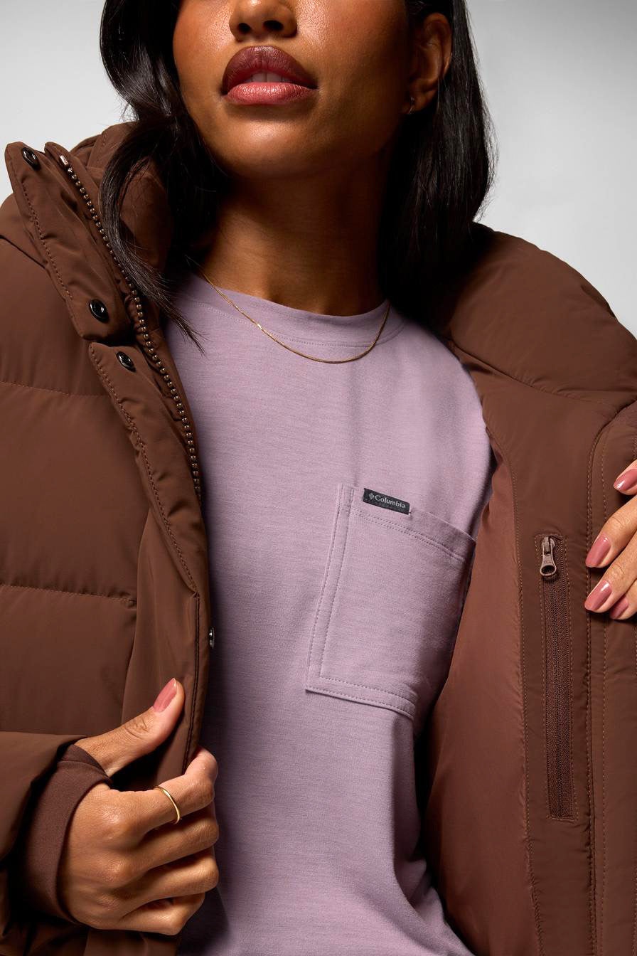 Amaze doudoune matelassée - Tabacco