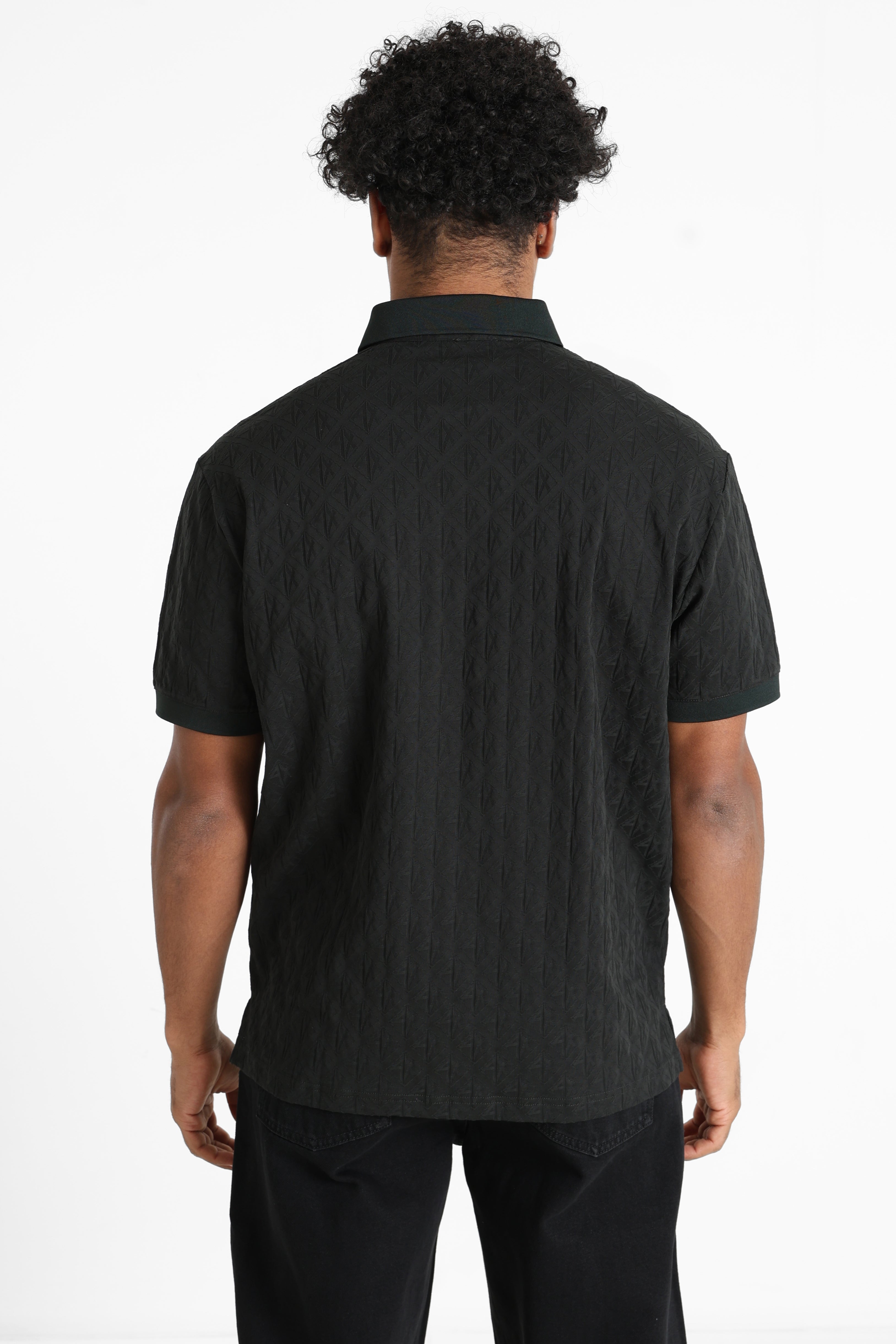 Strukturiertes Poloshirt - Jet Set