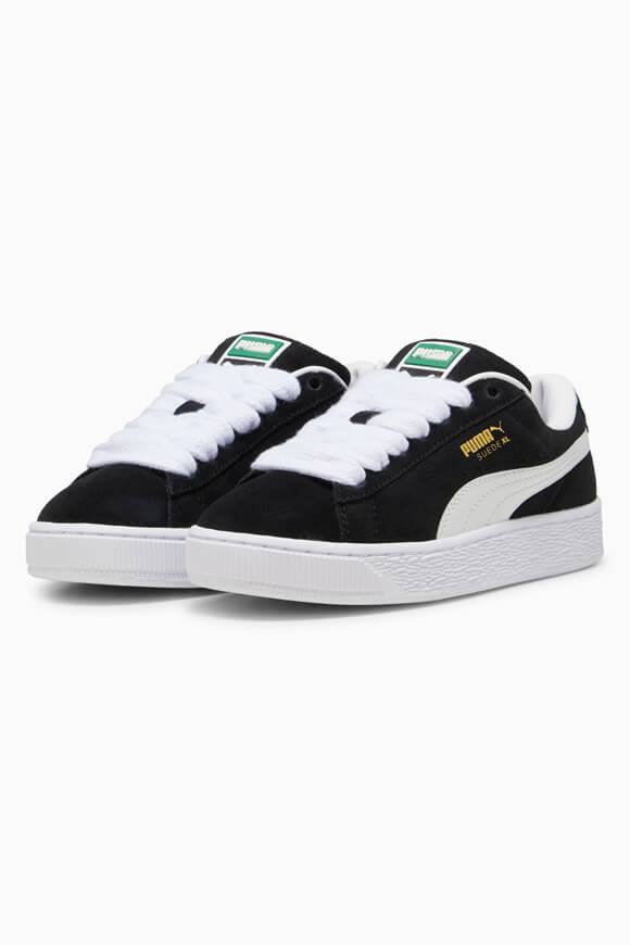 Baskets Suede XL - Noir + Blanc