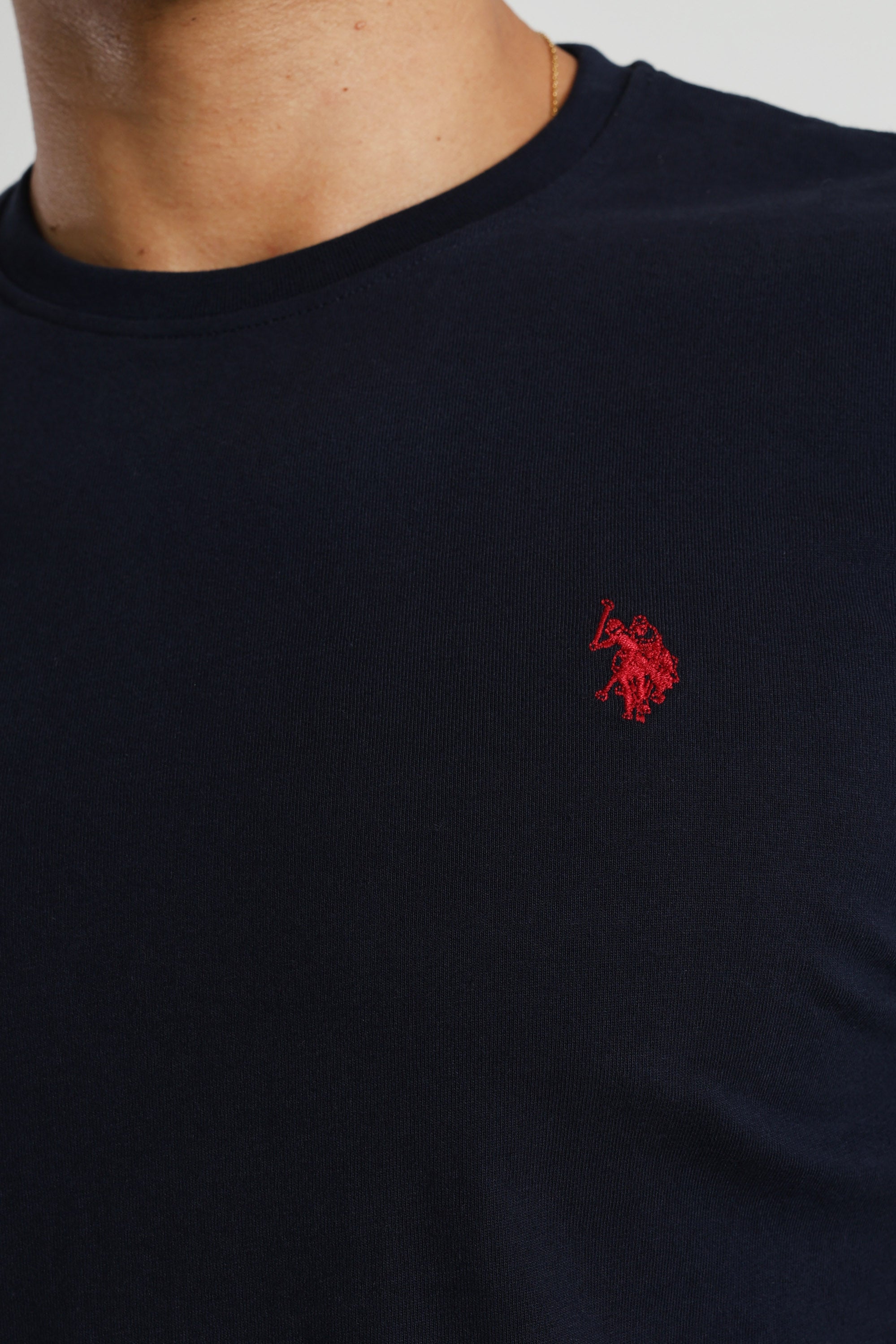 Leon maglione in maglia fine - Navy