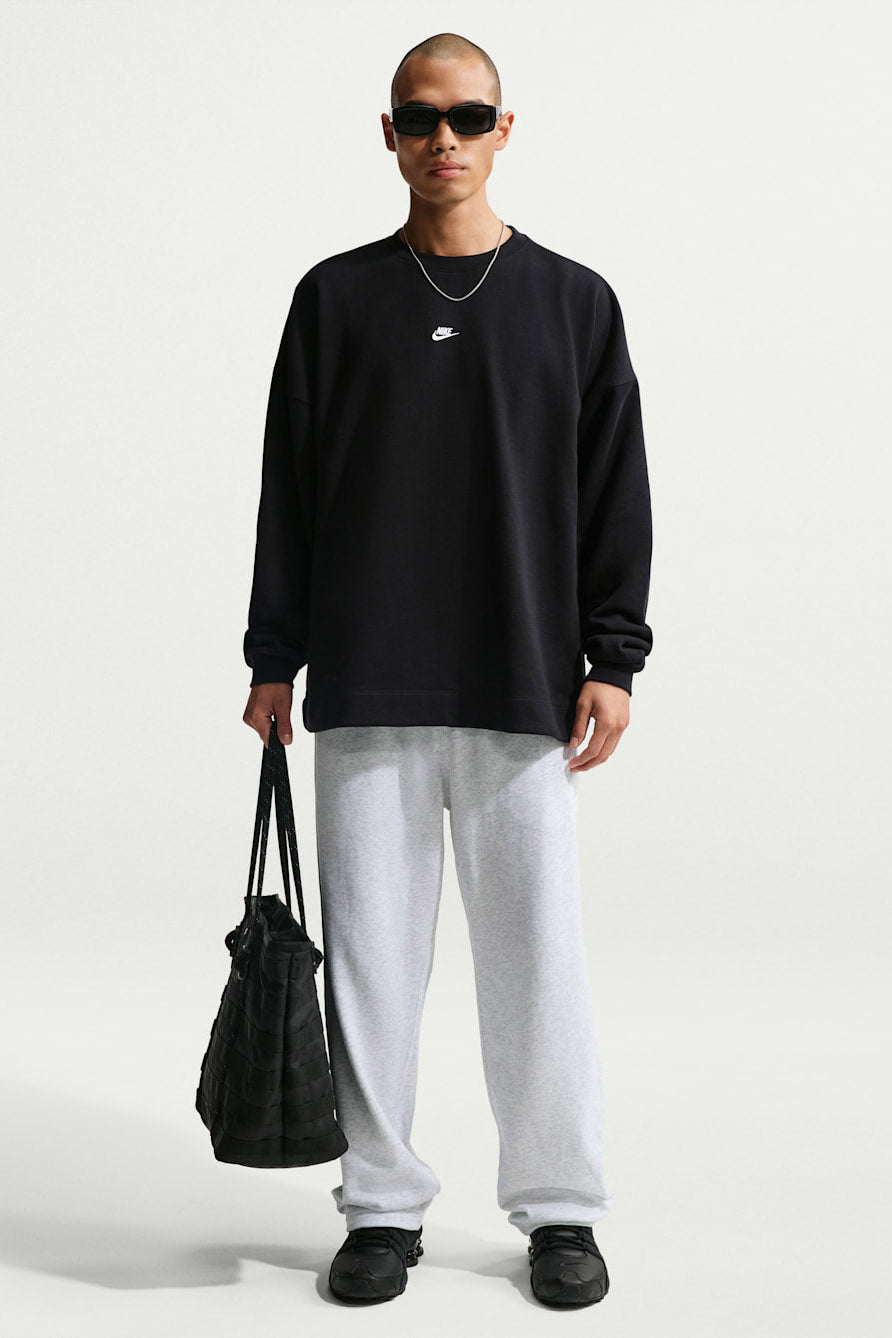 Sportswear Club Oversize Sweatshirt - Black