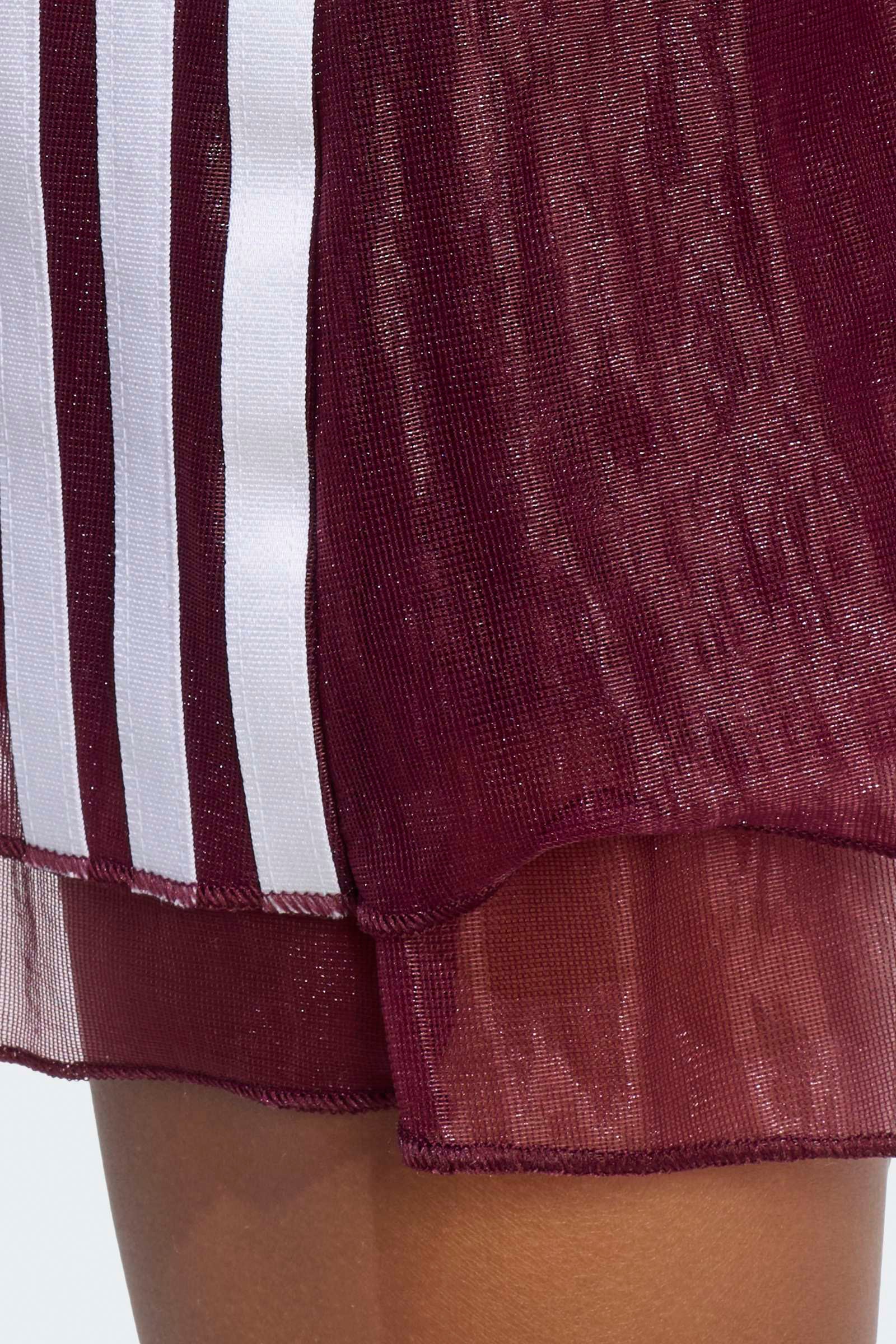 Kids Mesh Minirock - Maroon
