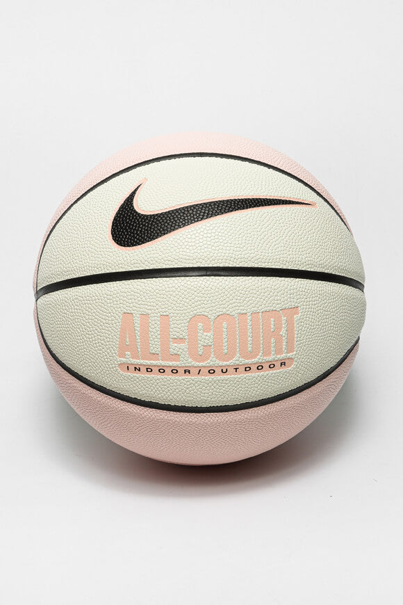 Ballon de basket - Coconut Milk + Washed Coral + Black