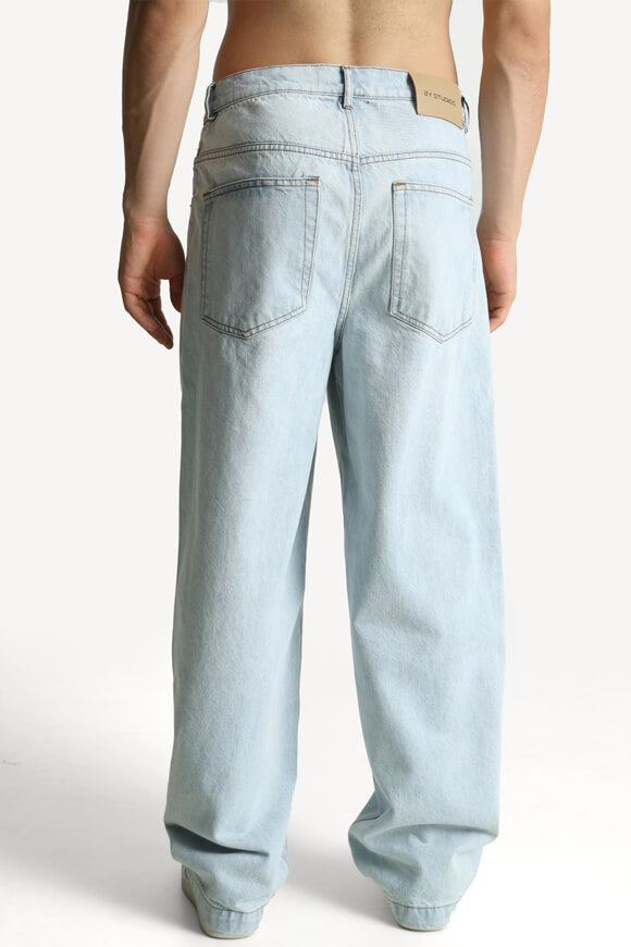 Eren Wide Baggy Jeans L32 - Ice Blue