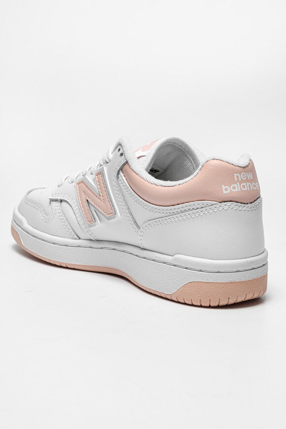BB480 Sneaker - White + Light Rose