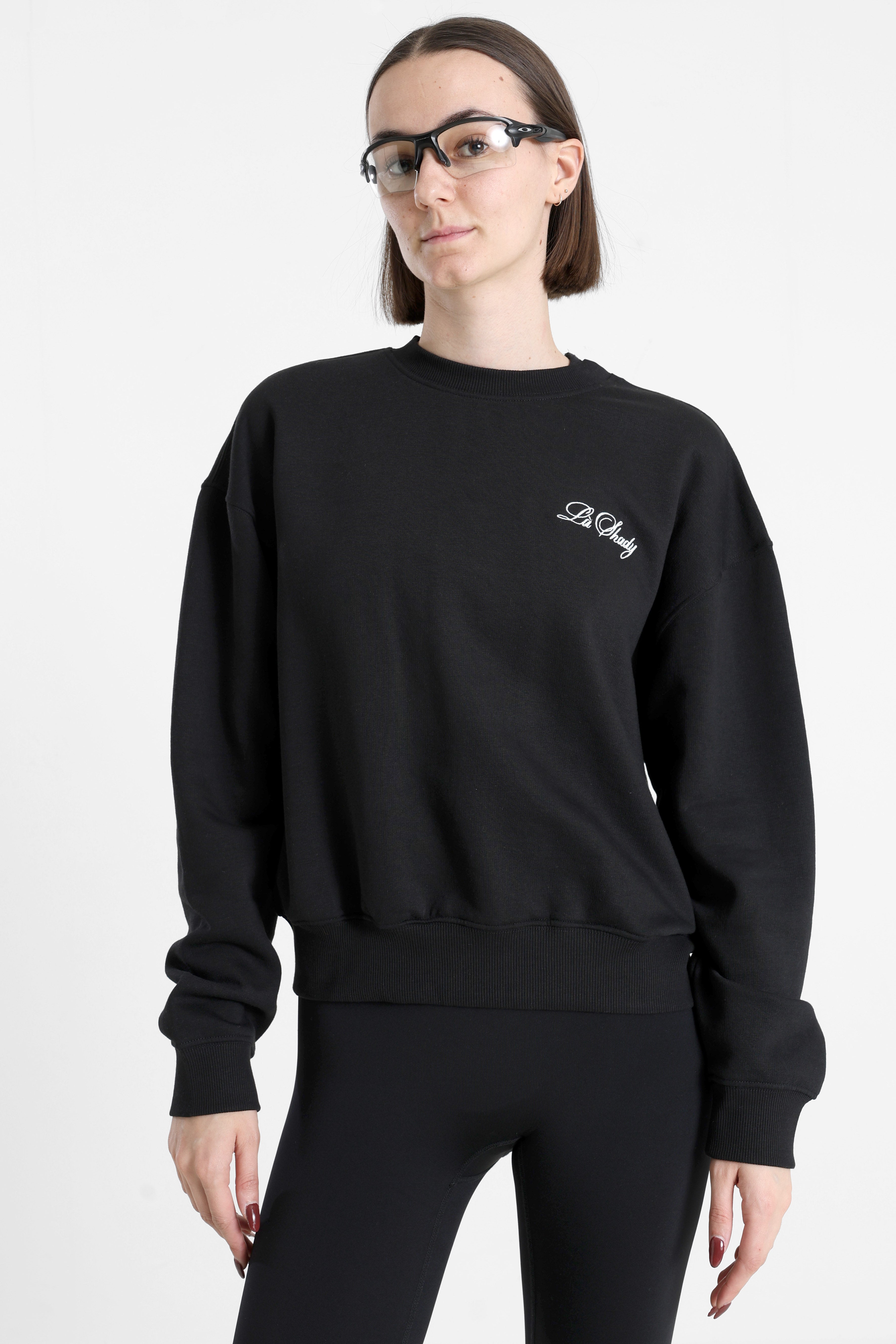 Sweatshirt - Schwarz + Offwhite