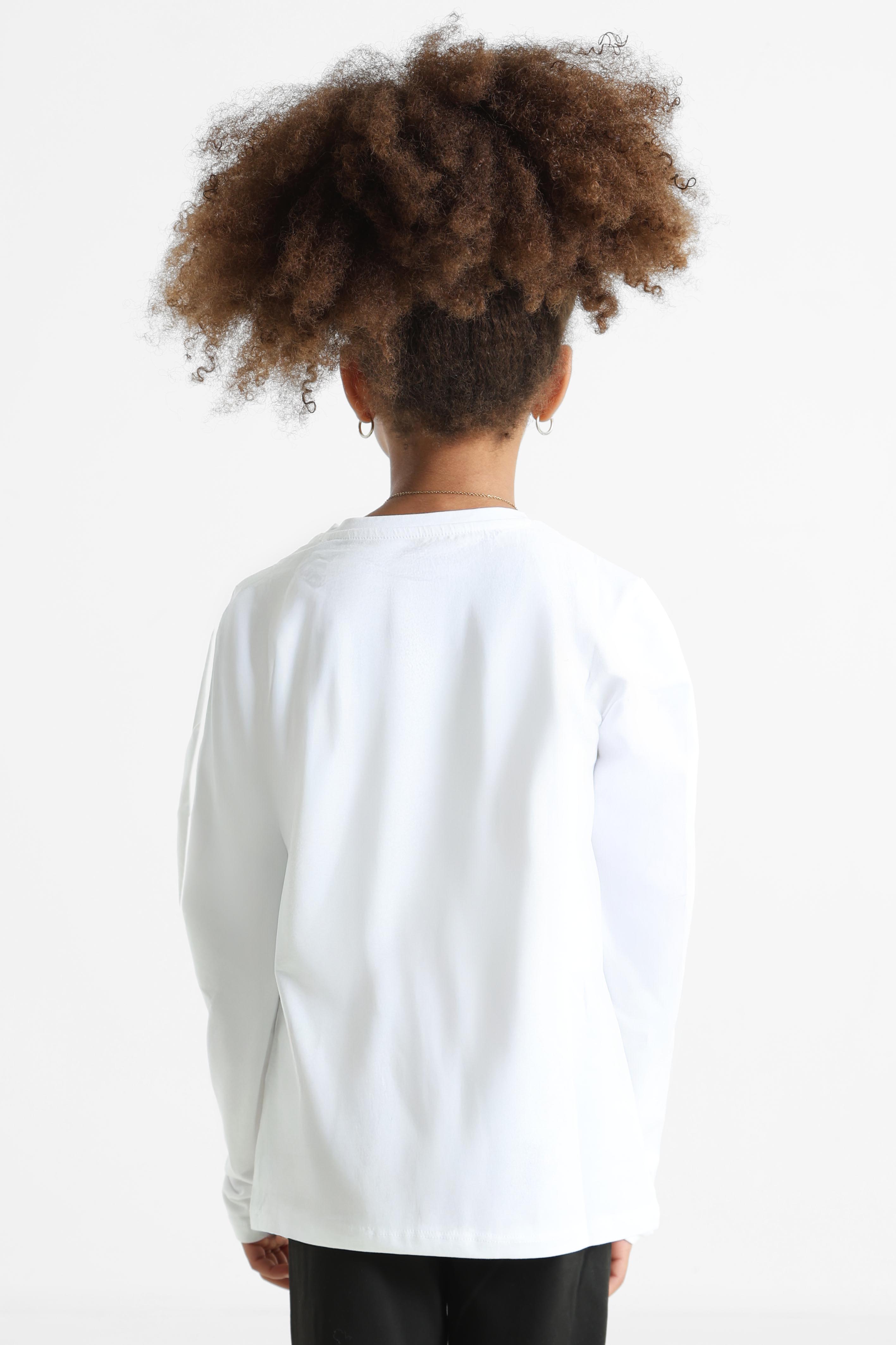 Langarmshirt - Pure White