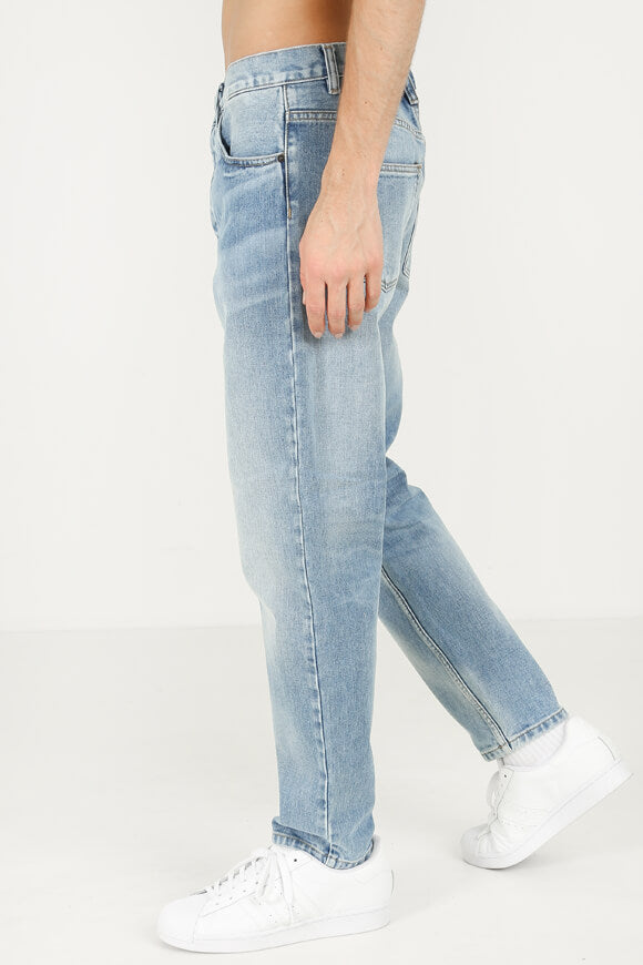 Newel Relaxed Tapered Fit Jeans - Blue Light Used Wash