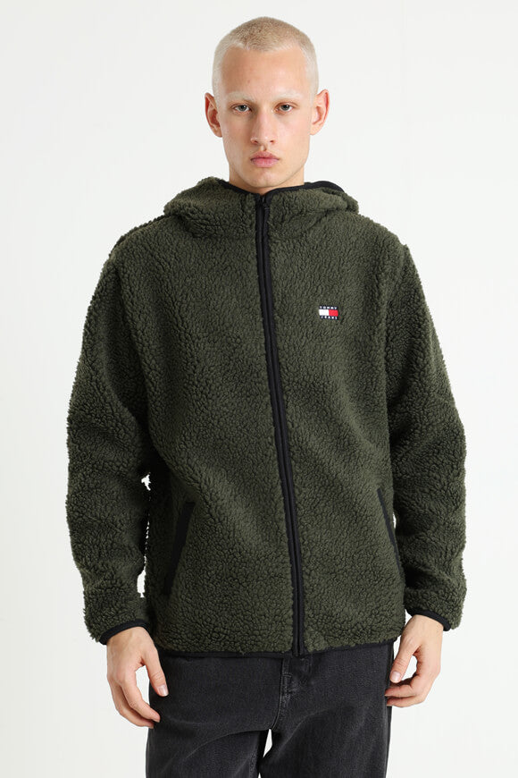 Badge Teddy Jacke - Fatigue Green
