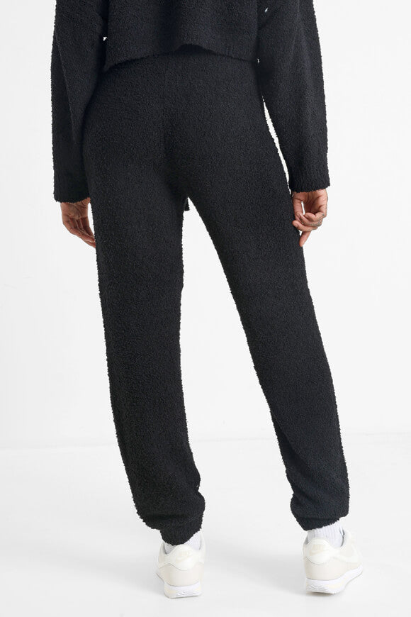 Plush pants - Black