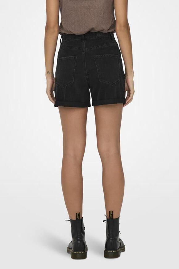 Short en jean Vega Mom Fit - Denim noir