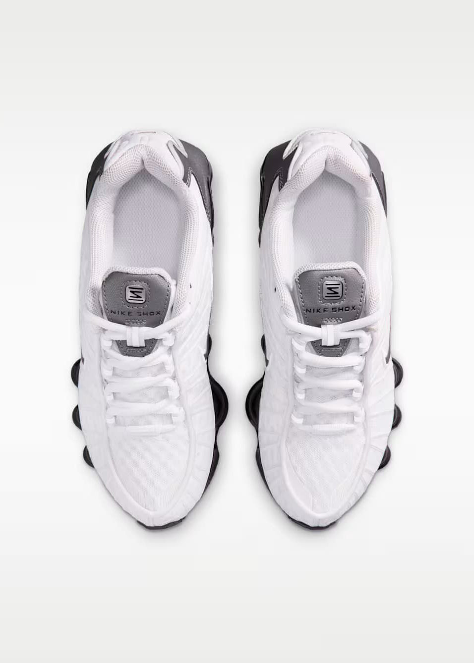 Shox TL sneakers - White + Black + Cool Grey + Metallic Cool Grey
