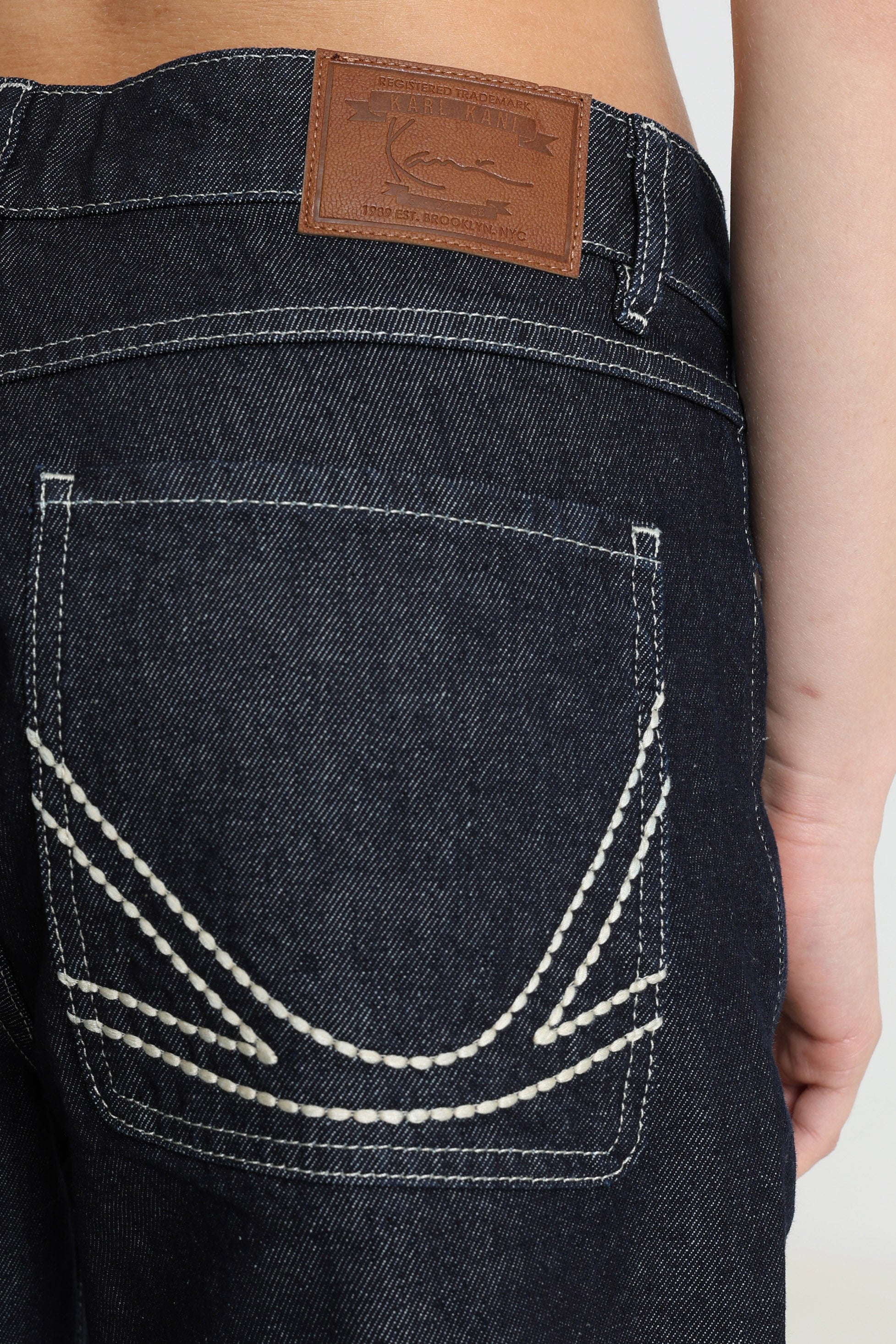 Wide Leg Jeans - Blue