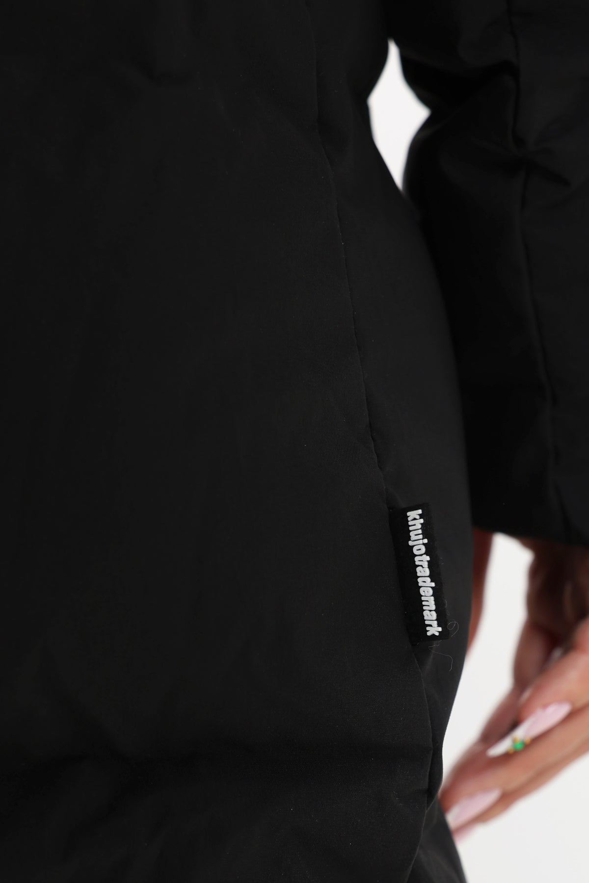 Tanare5 manteau matelassé - Black