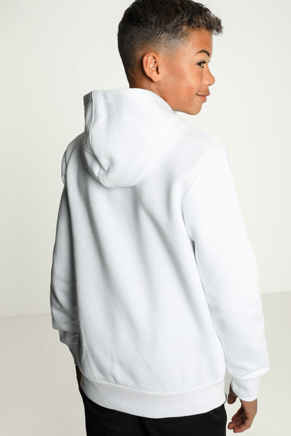 Felpa con cappuccio - Bianco