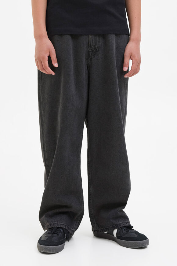 JJIRON extra baggy fit jeans - Black Denim