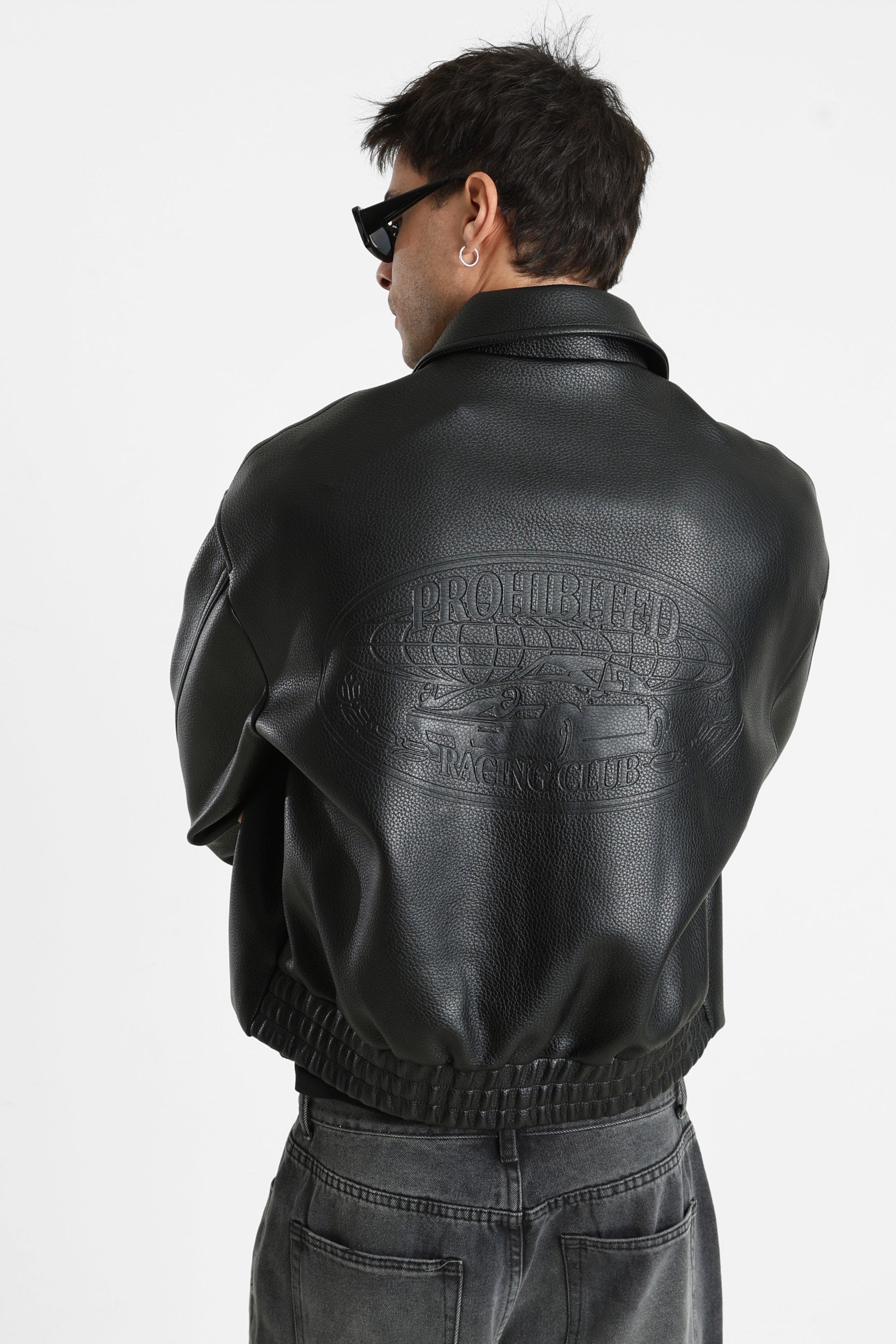 Speedhunter veste en similicuir - Black