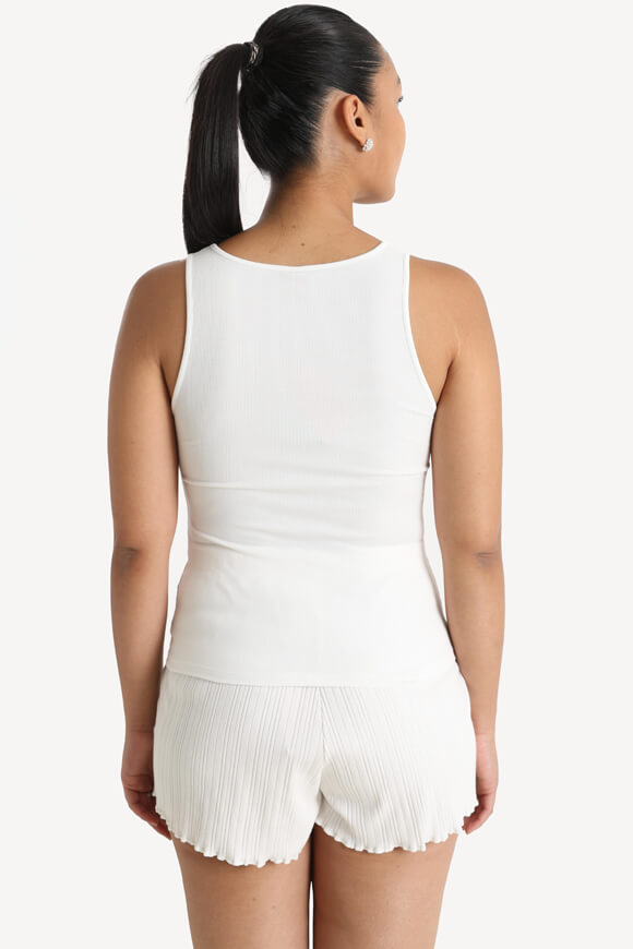 Ribbed tank top - Offwhite