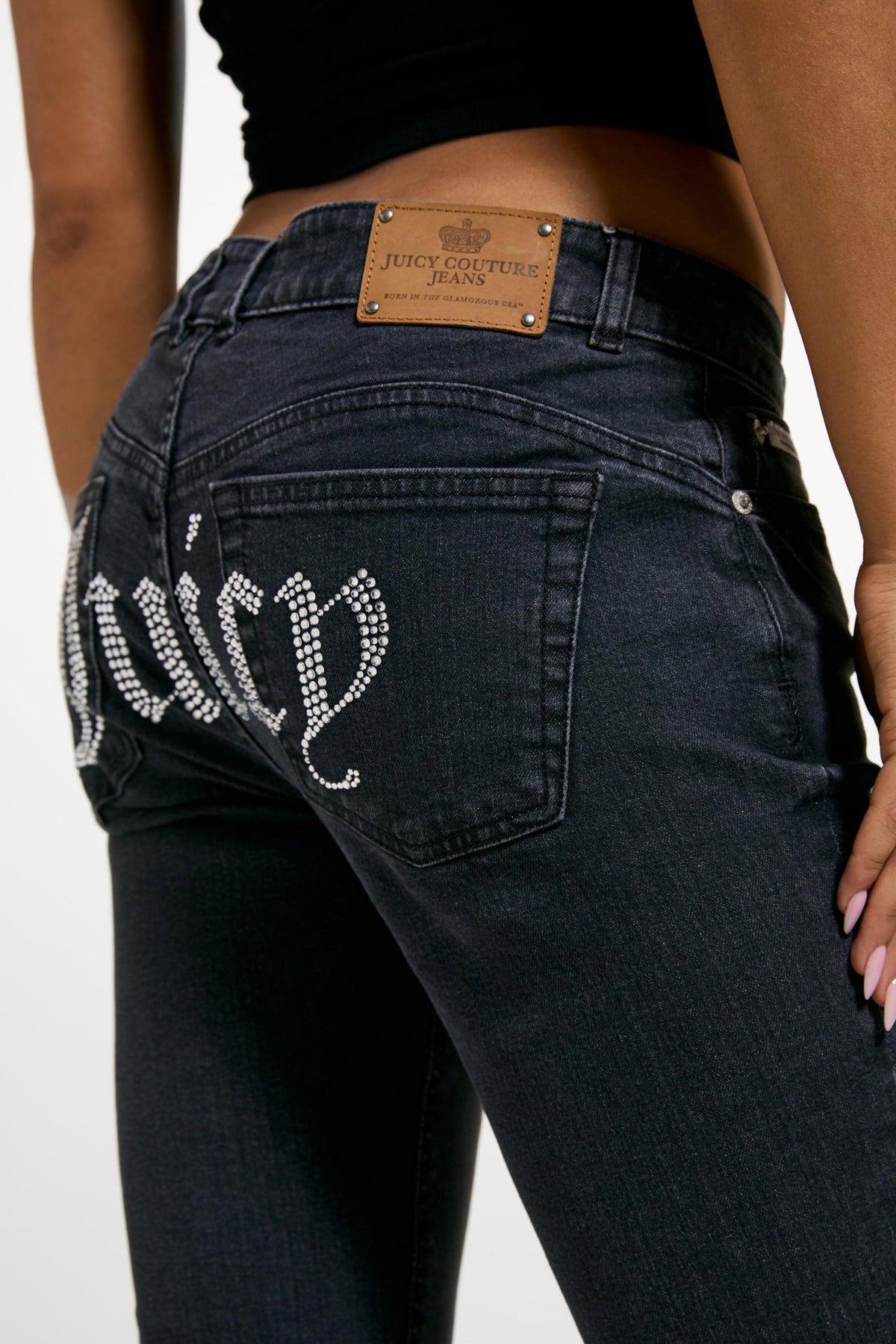 Jeans a zampa - Washed Black
